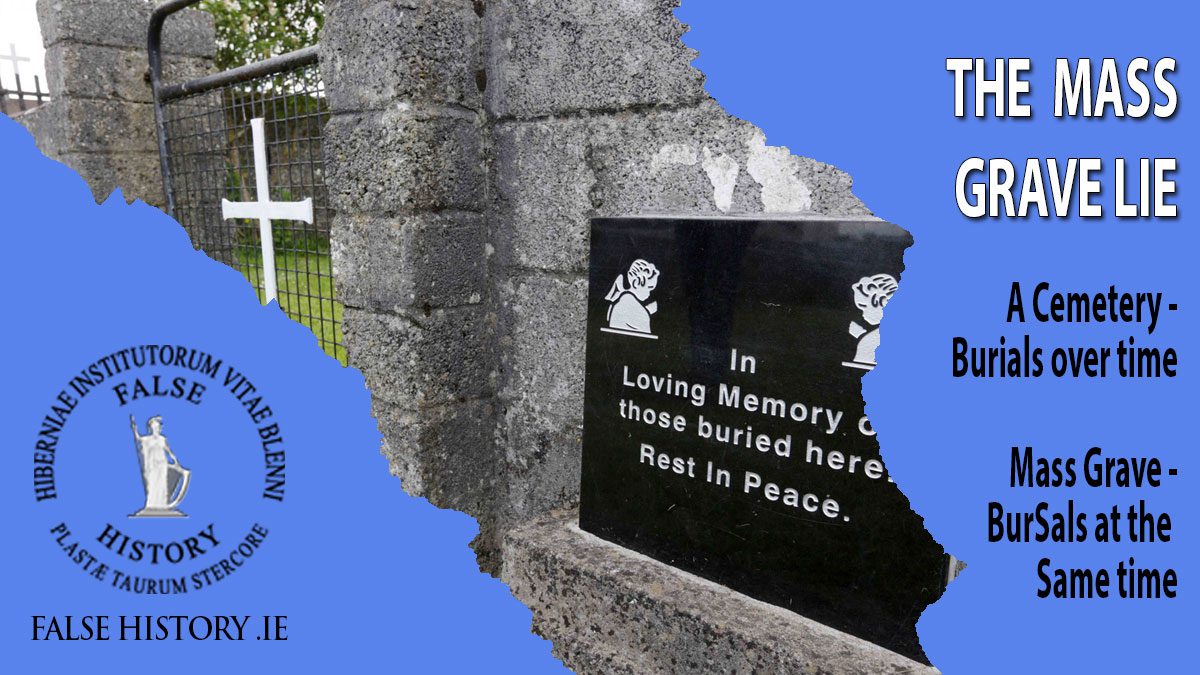 The Tuam mother and baby home mass grave lie
