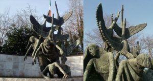 Garden-of-Rememberence Statue of the Children of Lir