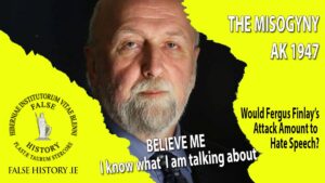 Fergus Finlay's sectarian attack on the Catholic Church. Lefty bigot shows his true colours.