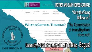 Critical Thinking Skills Absent at Galway University