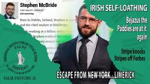 Stephen McBride - Irish self loathing
