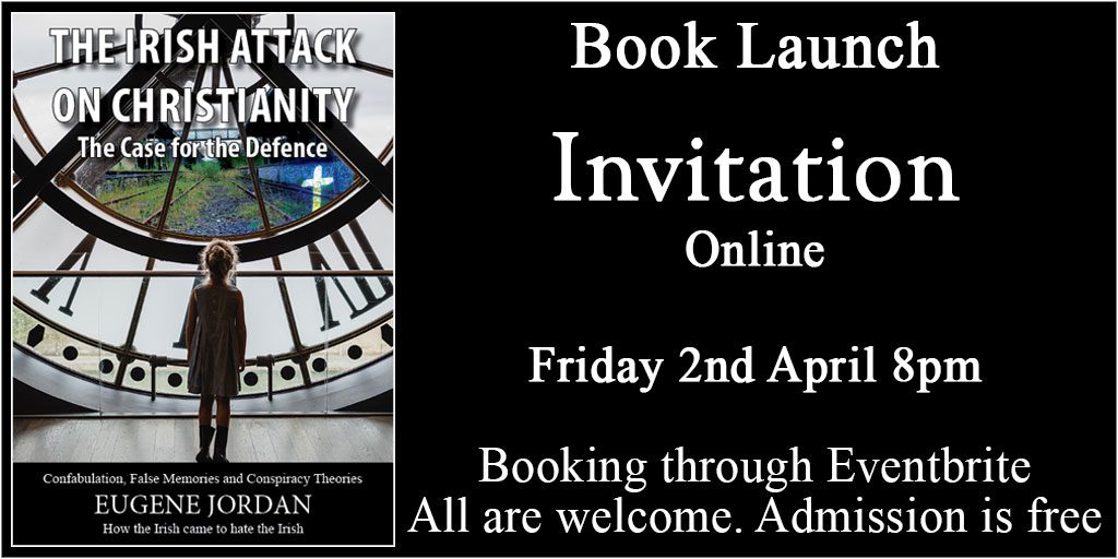 Book Launch - Online - Friday 2nd April 2021 8pm