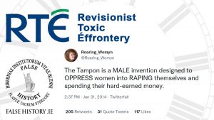 McQuaid and Tampons Falsehood