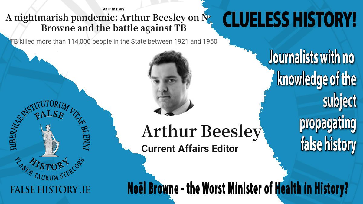 False history Authur Beesley and the Irish Times