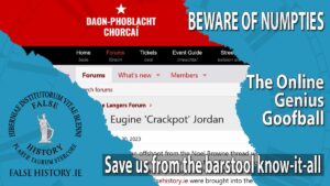 Jank, forum poster - a total fool who cannot distinguish between satire and reportage!