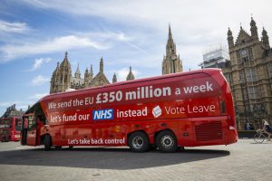 The Brexit bus lie about spending £350 million a week on the NHS