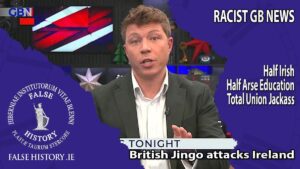 Patrick Christys - half Irish, half educated, full union jackass