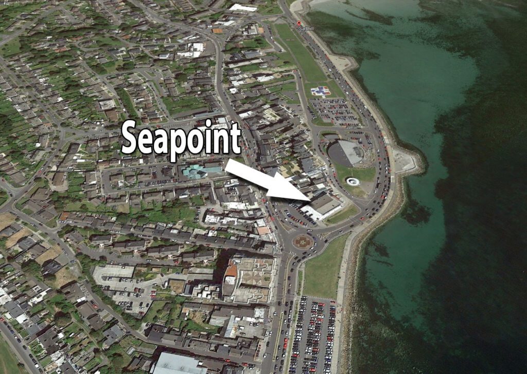 A Google Earth view of Salthill today