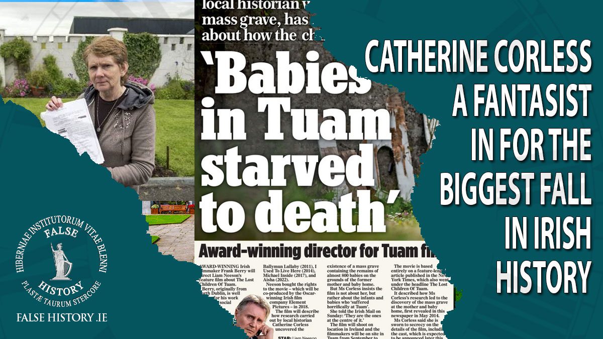 Catherine Corless Tuam, delusional fantasist.
