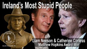 Liam Neeson and Catherine Corless voted Ireland's most stupid people